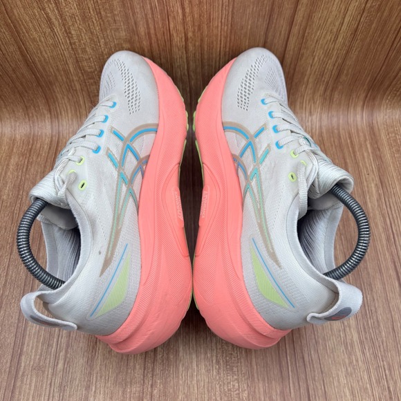 Asics Gel-Kayano 31 Running Shoes Birch Energy Aqua Womens Size 10 1012B670 - Picture 5 of 8